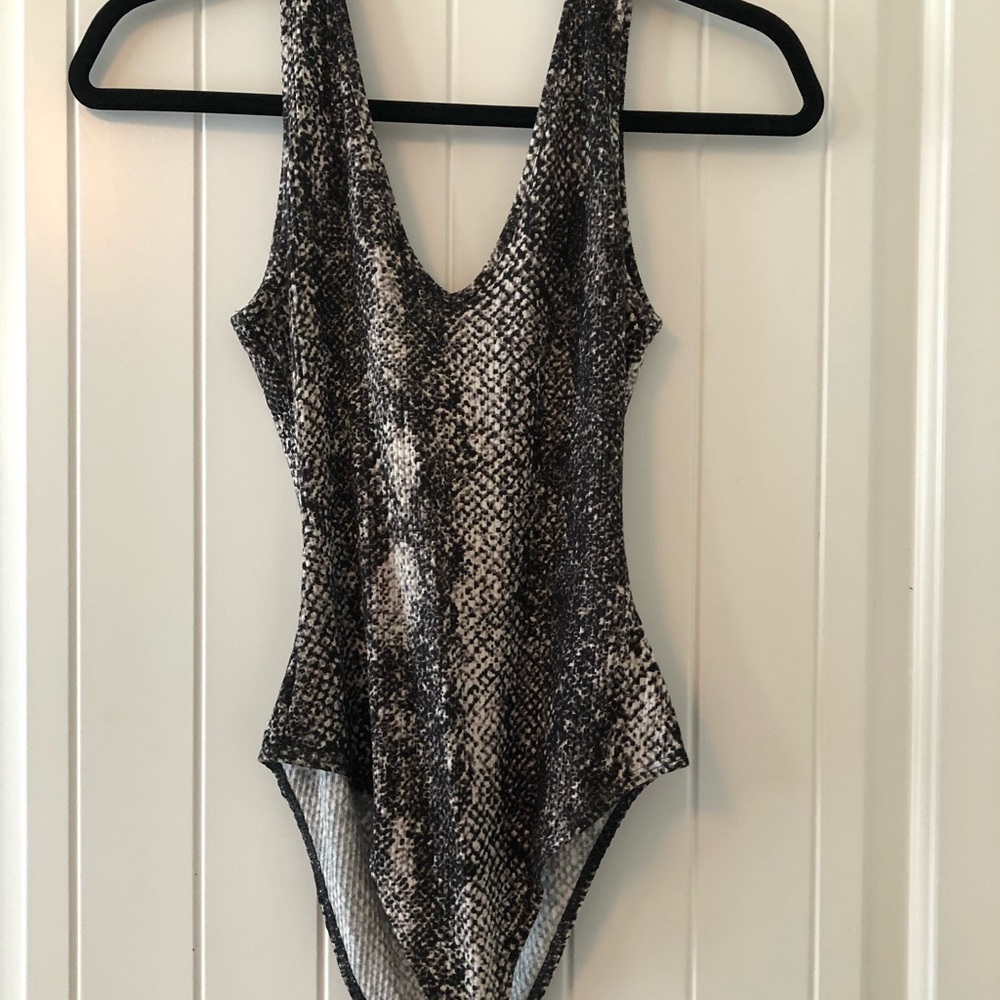 Snake skin bodysuit